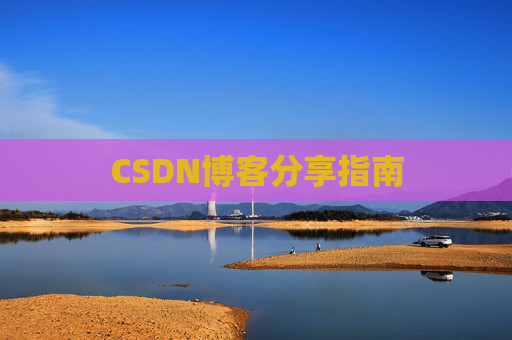 CSDN博客分享指南